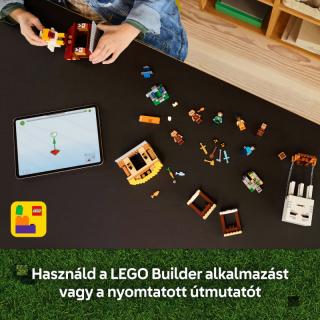 LEGO® Minecraft - A szellemléghajó és falutámadás (21273) 