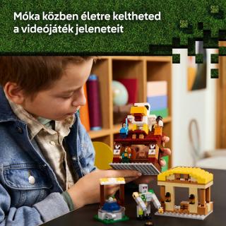 LEGO® Minecraft - A szellemléghajó és falutámadás (21273) 