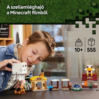 LEGO® Minecraft - A szellemléghajó és falutámadás (21273) 