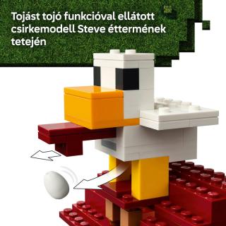 LEGO® Minecraft - A szellemléghajó és falutámadás (21273) 