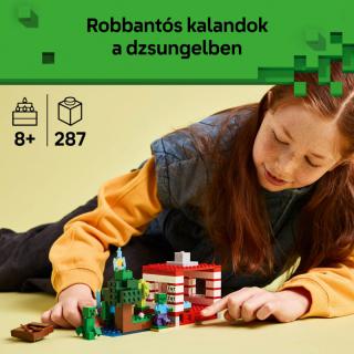 LEGO® Minecraft - Dinamitház a dzsungelben (21275) 