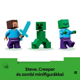 LEGO® Minecraft - Dinamitház a dzsungelben (21275) 