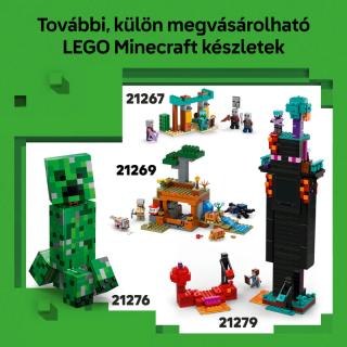 LEGO® Minecraft - A Fosztogató őrtorony és a Romboló (21278) 