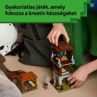 LEGO® Minecraft - A Fosztogató őrtorony és a Romboló (21278) 