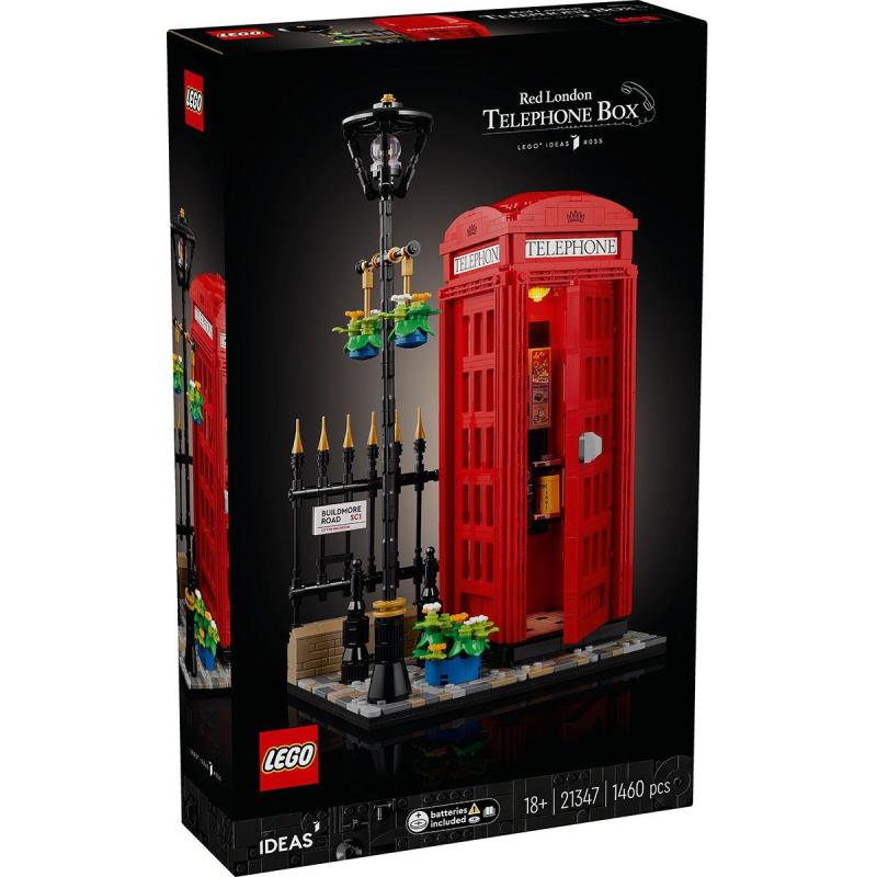 LEGO® Ideas - Londoni piros telefonfülke (21347)