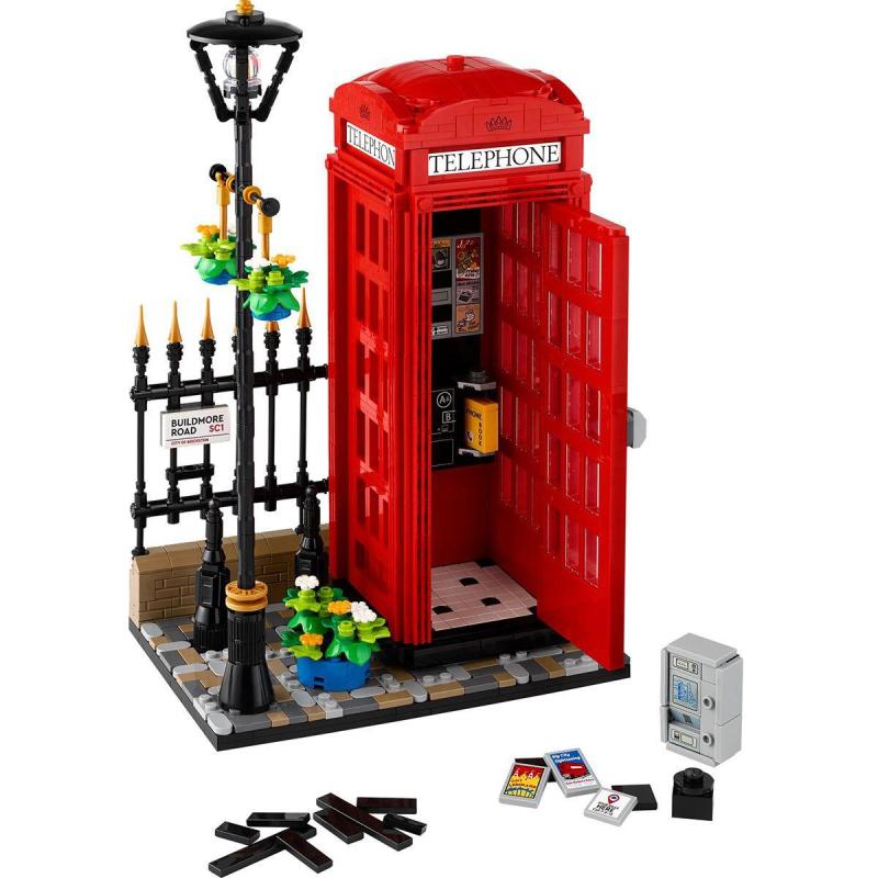 LEGO® Ideas - Londoni piros telefonfülke (21347)