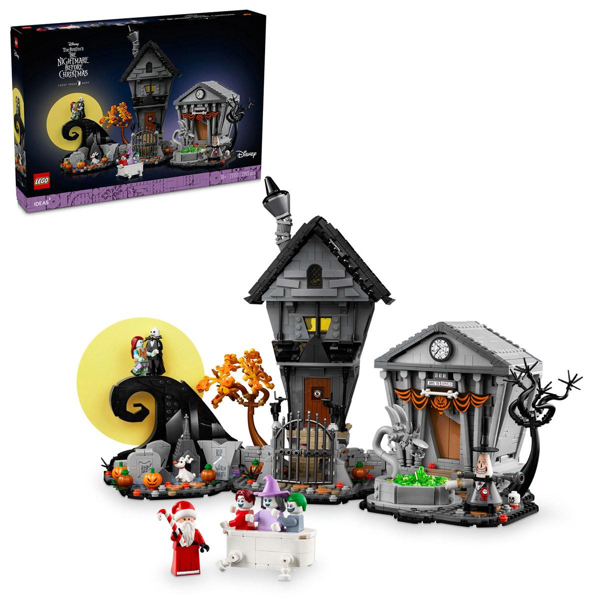 LEGO® Ideas - Disney Tim Burton: Karácsonyi lidércnyomás (21351)