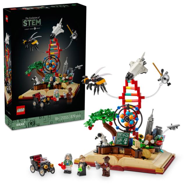 LEGO® Ideas - A STEM tudományágak fejlődése (21355)