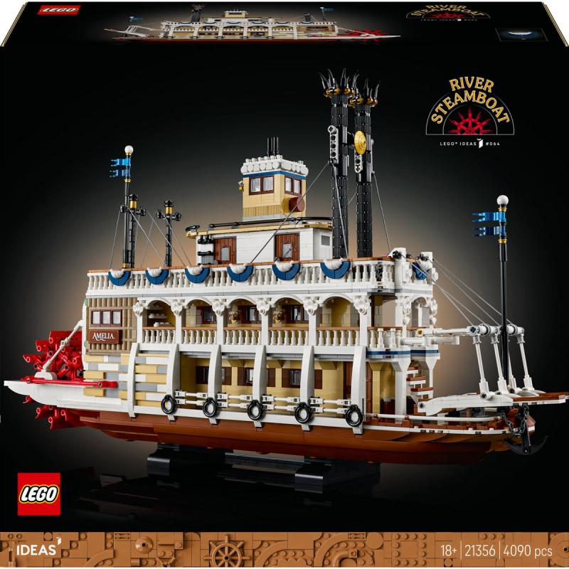 LEGO® Ideas - Folyami gőzhajó (21356)