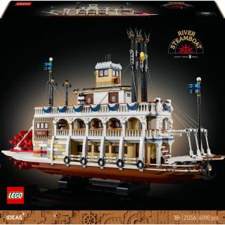 LEGO® Ideas - Folyami gőzhajó (21356)