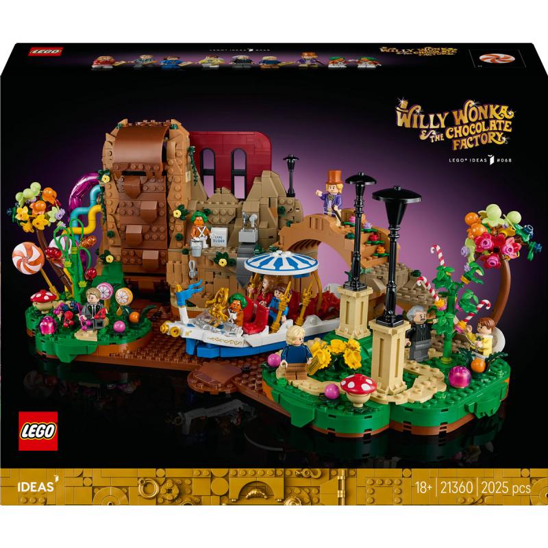 LEGO® Ideas - Willy Wonka és a csokigyár (21360)