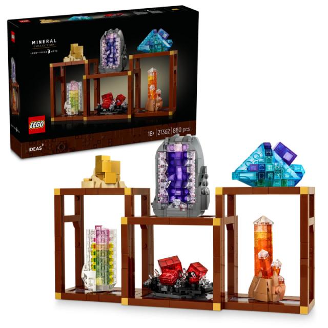 LEGO® Ideas - Ásványgyűjtemény (21362)