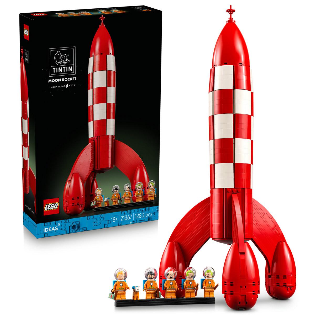 LEGO® Ideas - Tintin® holdrakéta (21367)