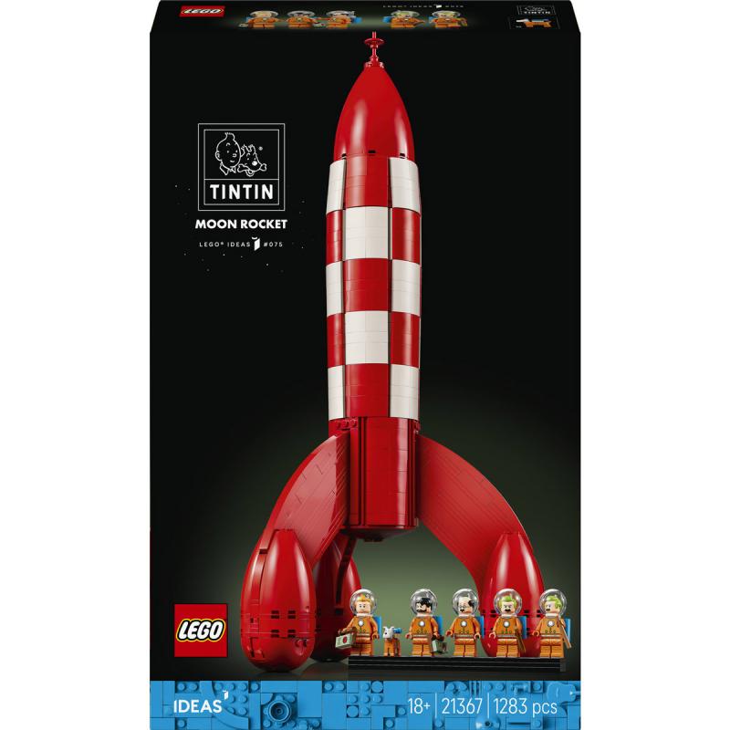 LEGO® Ideas - Tintin® holdrakéta (21367)