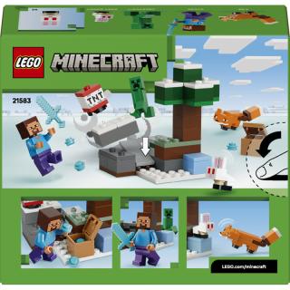 LEGO® Minecraft - Steve tajgai kalandjai (21583)
