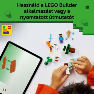 LEGO® Minecraft - Steve tajgai kalandjai (21583)