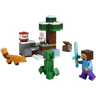 LEGO® Minecraft - Steve tajgai kalandjai (21583)