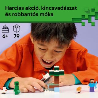LEGO® Minecraft - Steve tajgai kalandjai (21583)