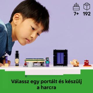 LEGO® Minecraft - Utazás az Alvilág kapujához és a Végportálhoz (21584)