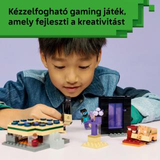 LEGO® Minecraft - Utazás az Alvilág kapujához és a Végportálhoz (21584)