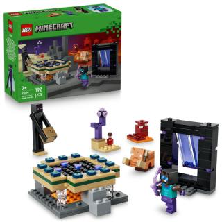 LEGO® Minecraft - Utazás az Alvilág kapujához és a Végportálhoz (21584)