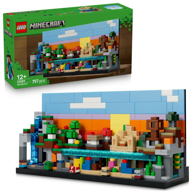 LEGO® Minecraft - Minibiomok (21589)