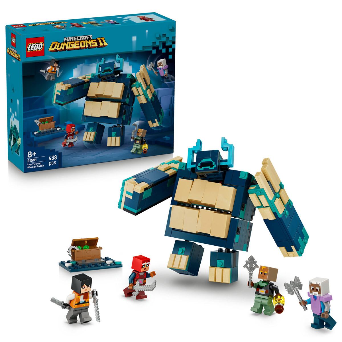 LEGO® Minecraft - Csata a mutáns őrzővel (21591)