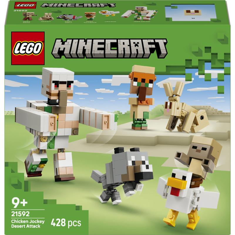 LEGO® Minecraft - Csirkezsoké, támadás a sivatagban (21592)