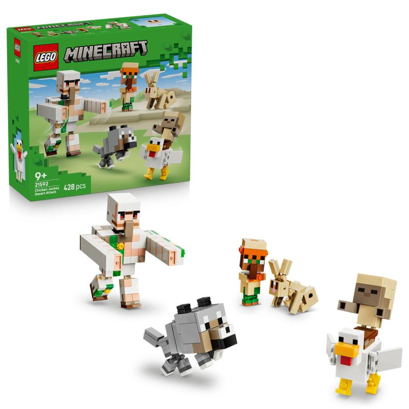 LEGO® Minecraft - Csirkezsoké, támadás a sivatagban (21592)
