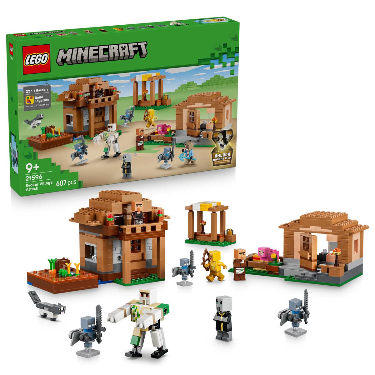 LEGO® Minecraft - Idézőtámadás a faluban (21596)