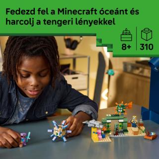LEGO® Minecraft - Víz alatti kalandok (21598)