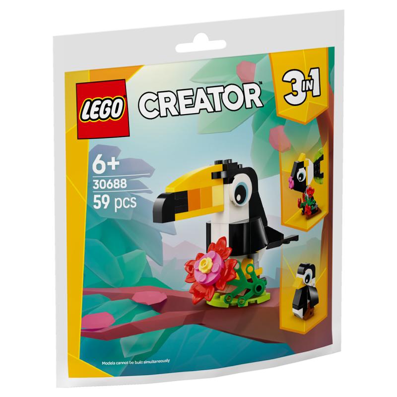 LEGO® Creator - 3-in-1 - Trópusi tukán (30688)