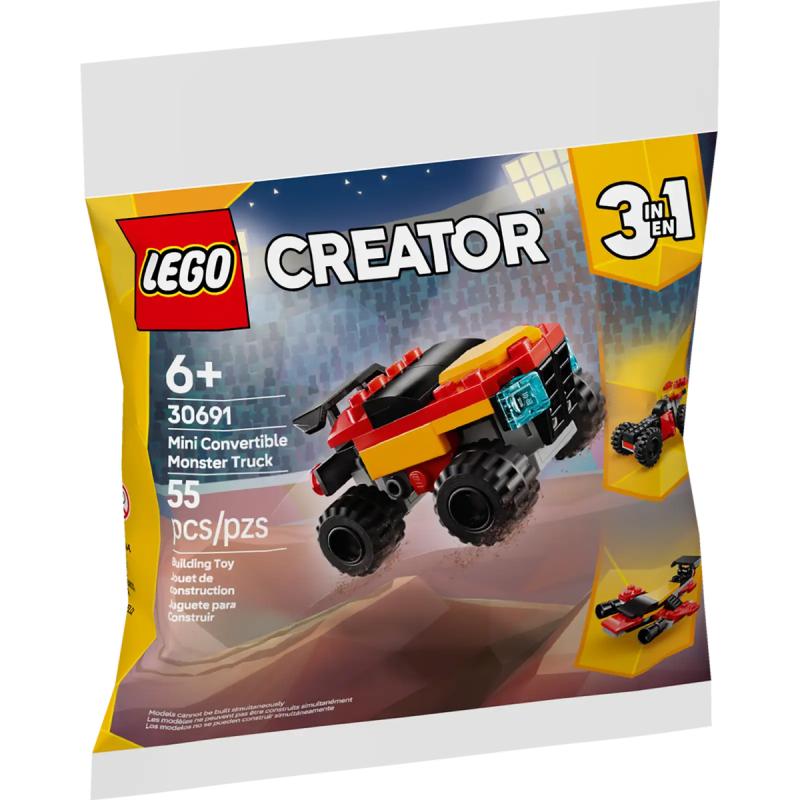 LEGO® Creator - 3-in-1 - Átalakítható mini Monster Truck (30691)