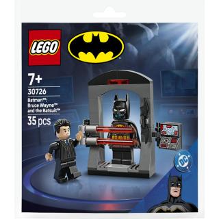 LEGO® DC Batman - Batman™: Bruce Wayne™ és a denevérruha™ (30726)
