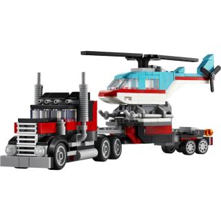 LEGO® Creator 3in1 - Platós teherautó és helikopter (31146)