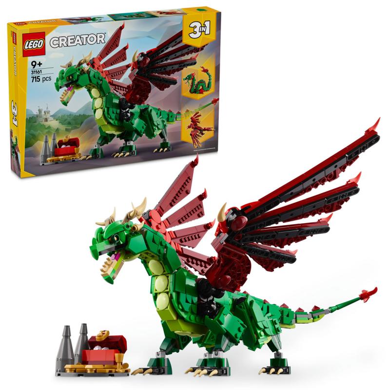 LEGO® Creator 3in1 - Középkori sárkány (31161)
