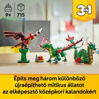 LEGO® Creator 3in1 - Középkori sárkány (31161)