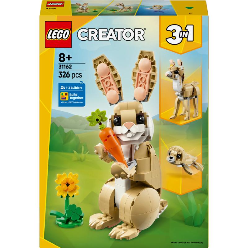 LEGO® Creator 3in1 - Aranyos nyuszi (31162)