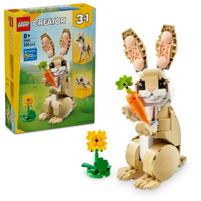 LEGO® Creator 3in1 - Aranyos nyuszi (31162)