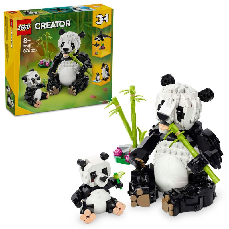 LEGO® Creator 3in1 - Vadállatok: Pandacsalád (31165)