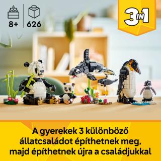 LEGO® Creator 3in1 - Vadállatok: Pandacsalád (31165)