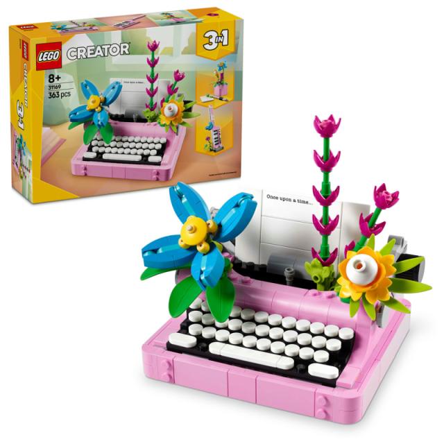 LEGO® Creator 3in1 - Írógép virágokkal (31169)