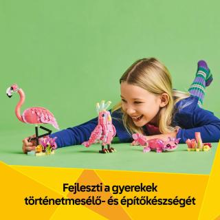 LEGO® Creator 3in1 - Vadállatok: rózsaszín flamingó (31170)