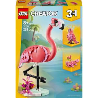 LEGO® Creator 3in1 - Vadállatok: rózsaszín flamingó (31170)