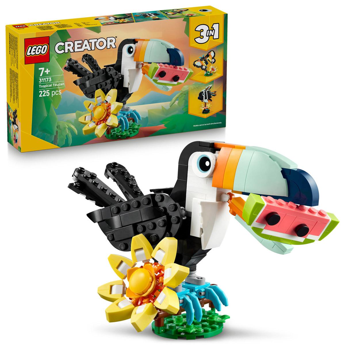 LEGO® Creator 3in1 - Vadállatok: Trópusi tukán (31173)