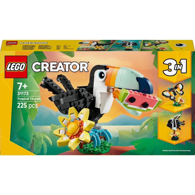 LEGO® Creator 3in1 - Vadállatok: Trópusi tukán (31173)