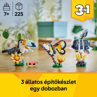 LEGO® Creator 3in1 - Vadállatok: Trópusi tukán (31173)