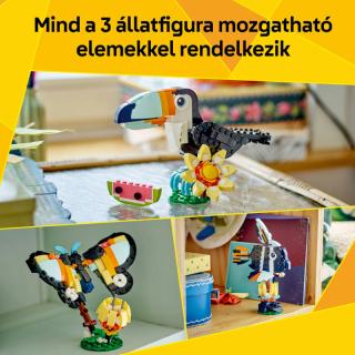 LEGO® Creator 3in1 - Vadállatok: Trópusi tukán (31173)