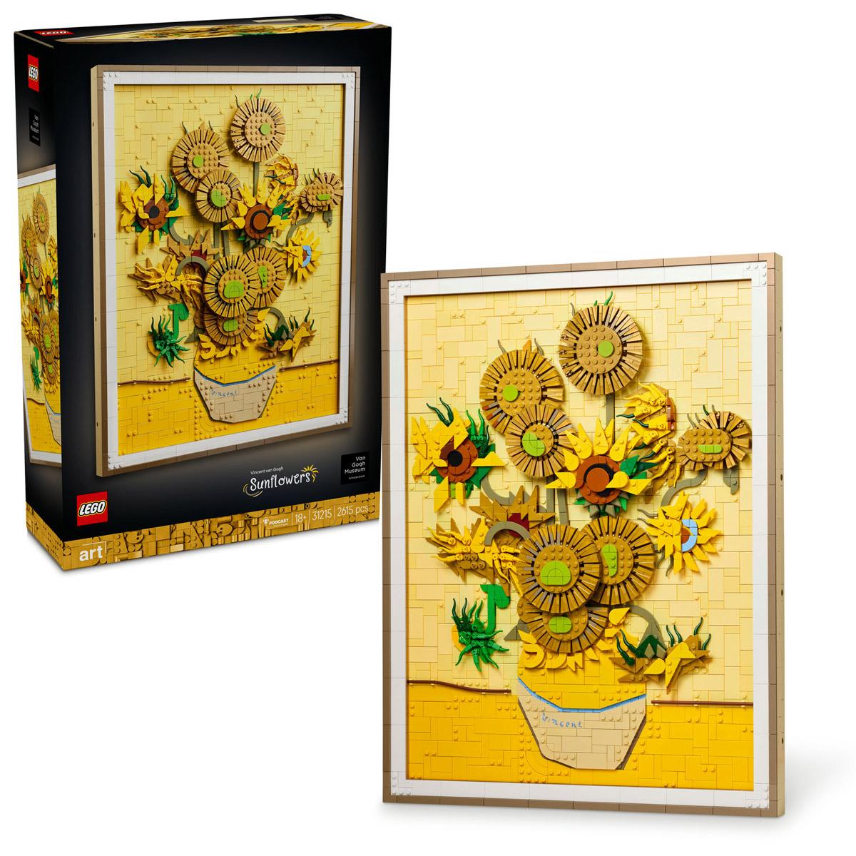 LEGO® Art - Vincent van Gogh – Napraforgók (31215)