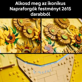 LEGO® Art - Vincent van Gogh – Napraforgók (31215)